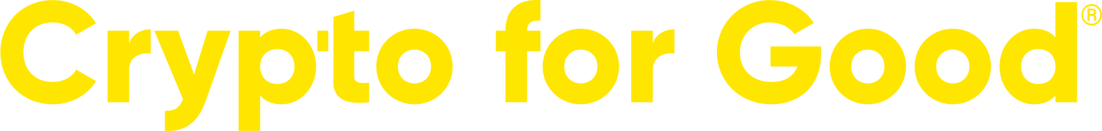 Crypto for Good logo