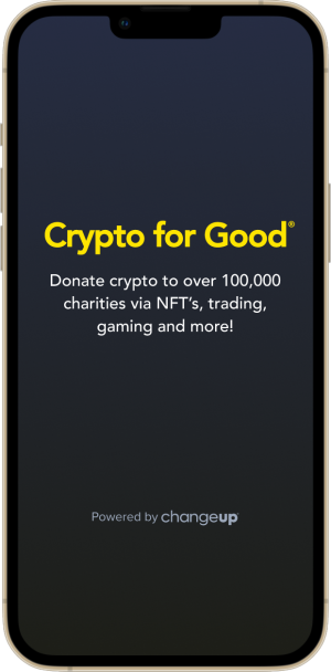 Crypto for Good mobile app